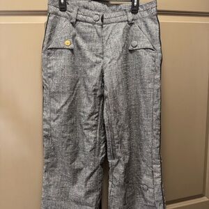 Obermeyer Women’s herringbone gray snowboarding or ski pants